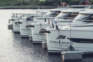 The world's first all-electric fleet of yachts.